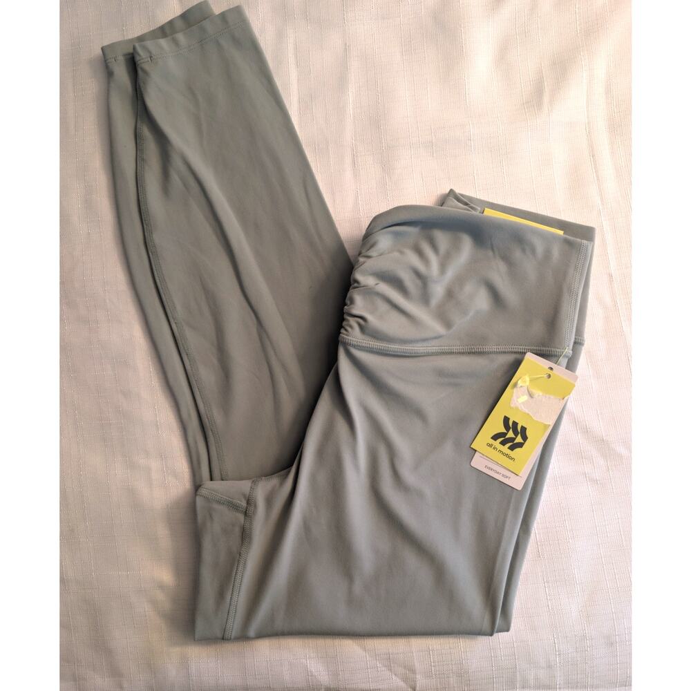 All In Motion Green Soft Leggings Large